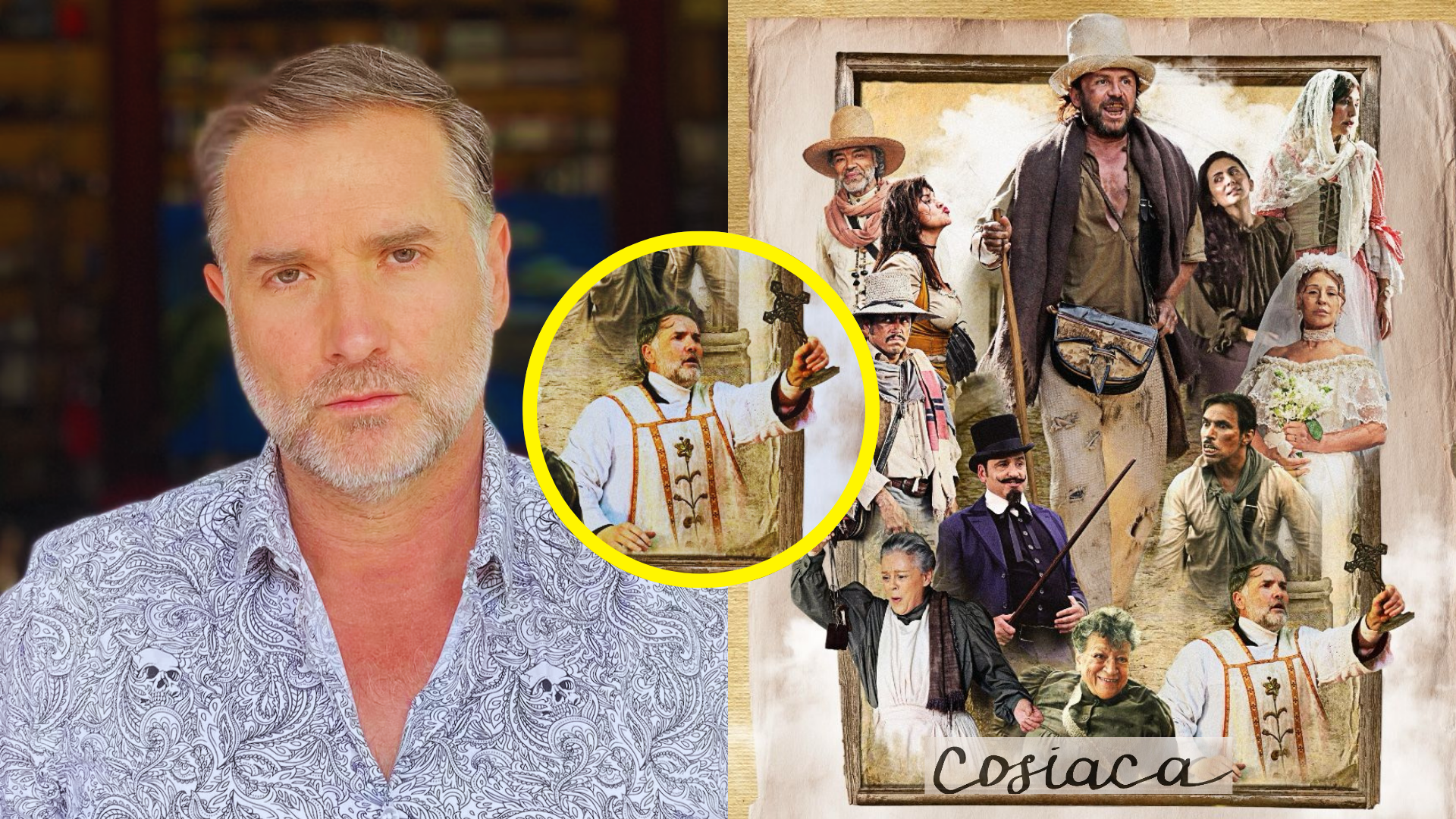 Luis Mesa vuelve a la TV como un párroco antioqueño en ‘Cosiaca’, una serie que rescata el alma popular de Antioquia con humor e historia.