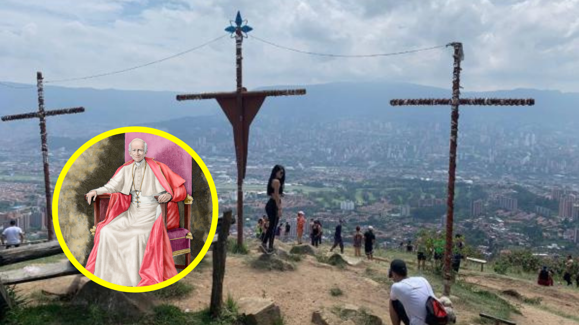 Una decisión del papa León XIII sigue visible en los cerros de Colombia, ¿de qué se trata?