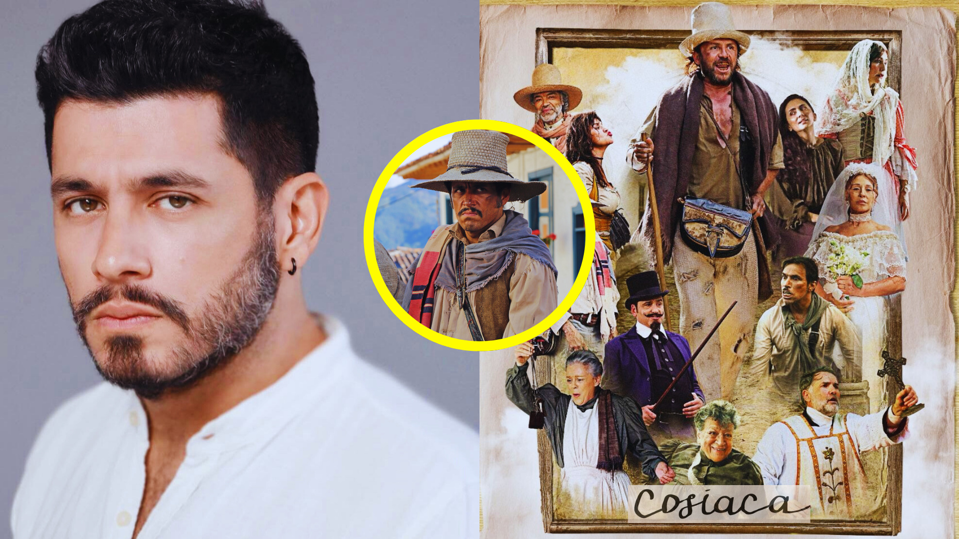 El actor antioqueño Santiago Alarcón, recordado por sus papeles icónicos en televisión nacional, interpreta a uno de los personajes más enigmáticos de la nueva producción de Teleantioquia.