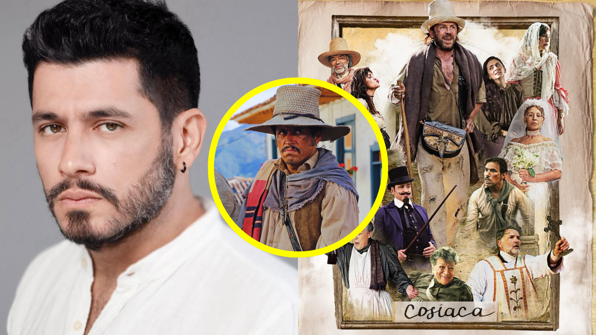 El actor antioqueño Santiago Alarcón, recordado por sus papeles icónicos en televisión nacional, interpreta a uno de los personajes más enigmáticos de la nueva producción de Teleantioquia.