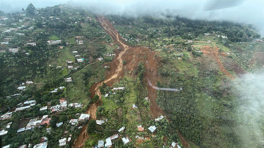 Las autoridades confirmaron que la emergencia en Bello ya deja 10 muertos y, por lo menos, 15 desaparecidos. Foto: Cortesía