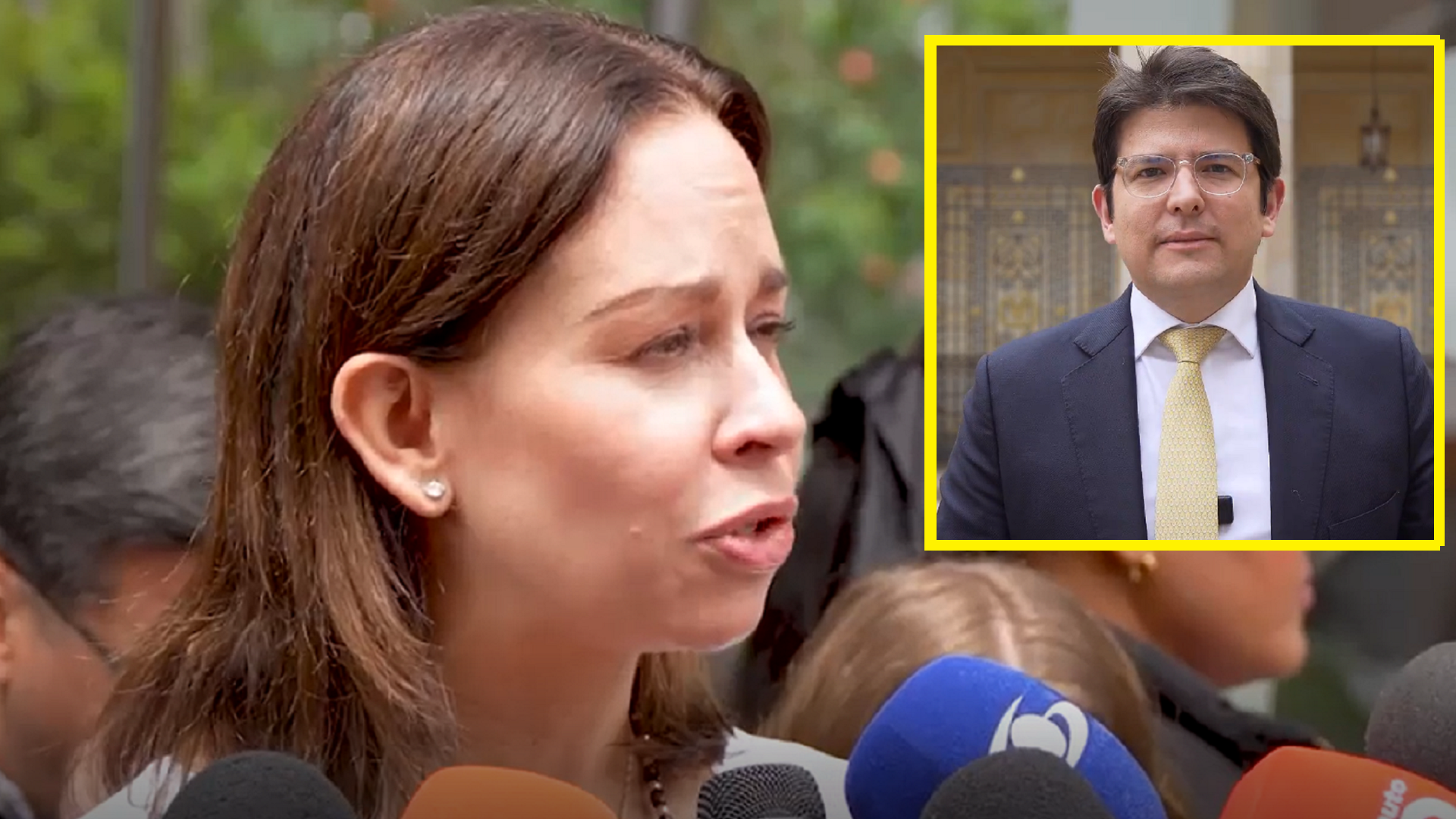 Este fue el conmovedor mensaje de la esposa de Miguel Uribe para los colombianos y el personal médico que lo cuida