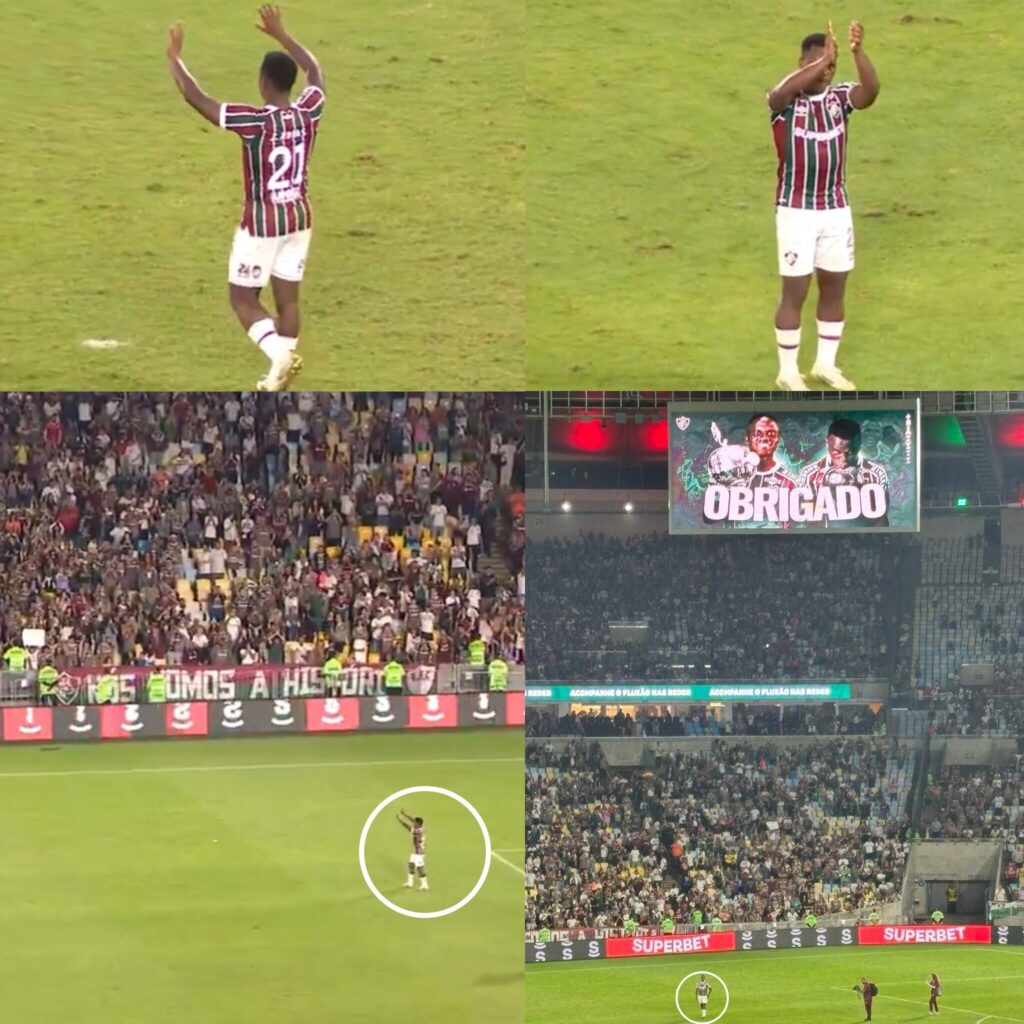 Despedida de Jhon Arias en el Maracaná.