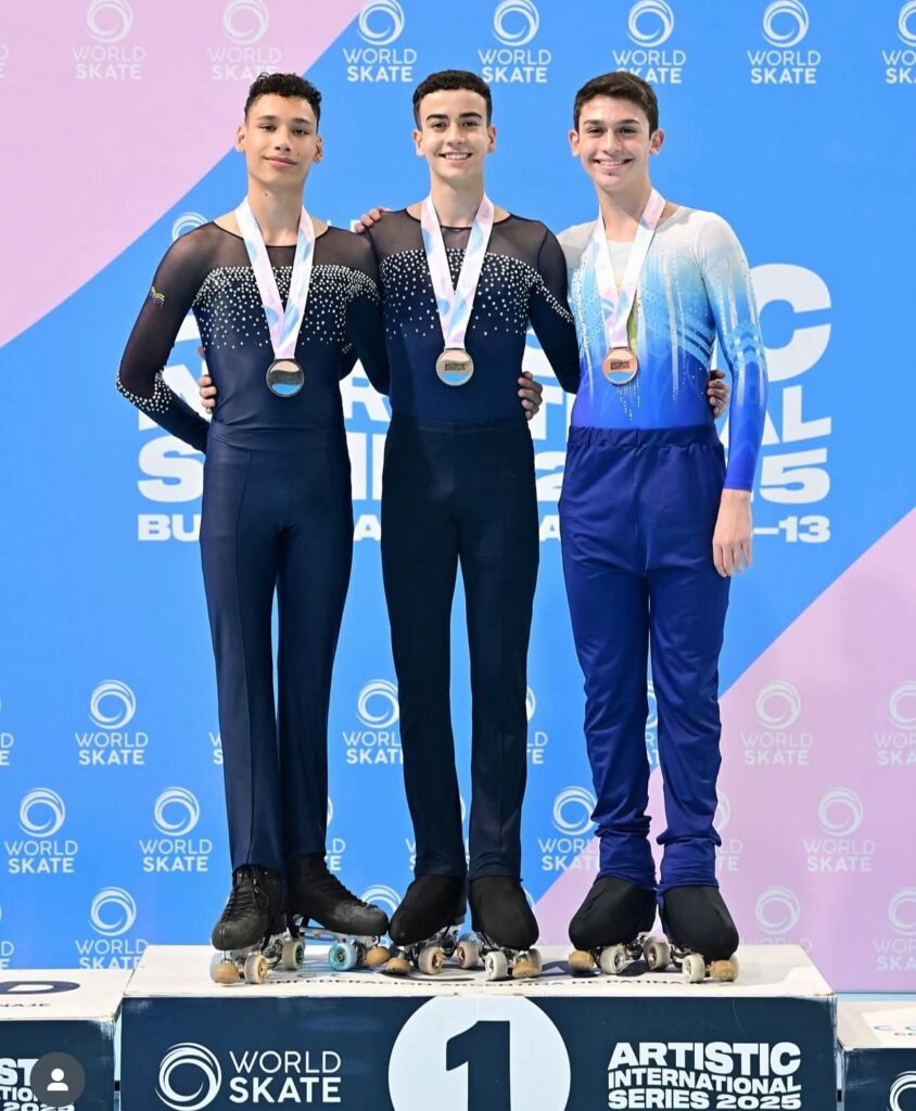 Colombia tercera en el Panamericano de Patinaje Artístico.