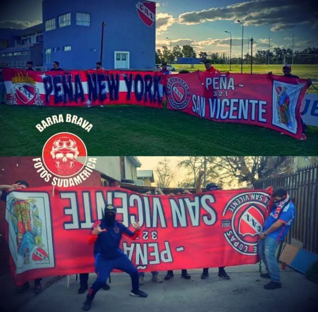 Violencia en el Estadio de Independiente.