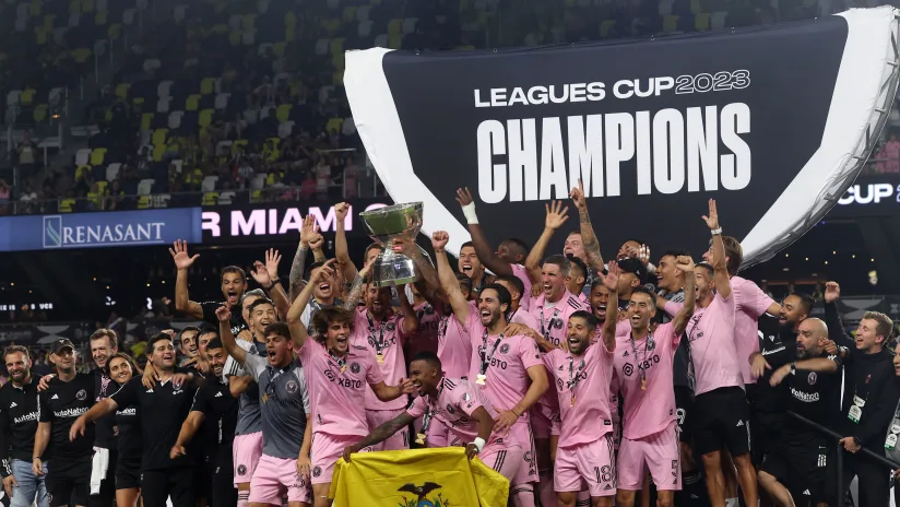 El Inter de Miami de Luis Suárez ganó la Leagues Cup en el 2023.