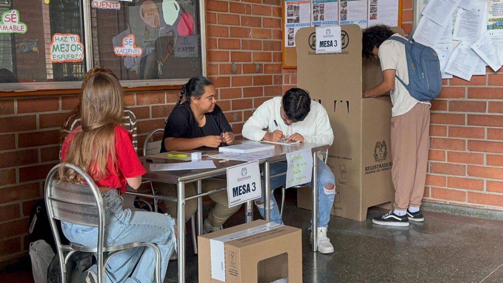 Antioquia se consolidó como el departamento con mayor votación juvenil del país en las elecciones de los Consejos Municipales de Juventud 2025. Foto: Gobernación de Antioquia