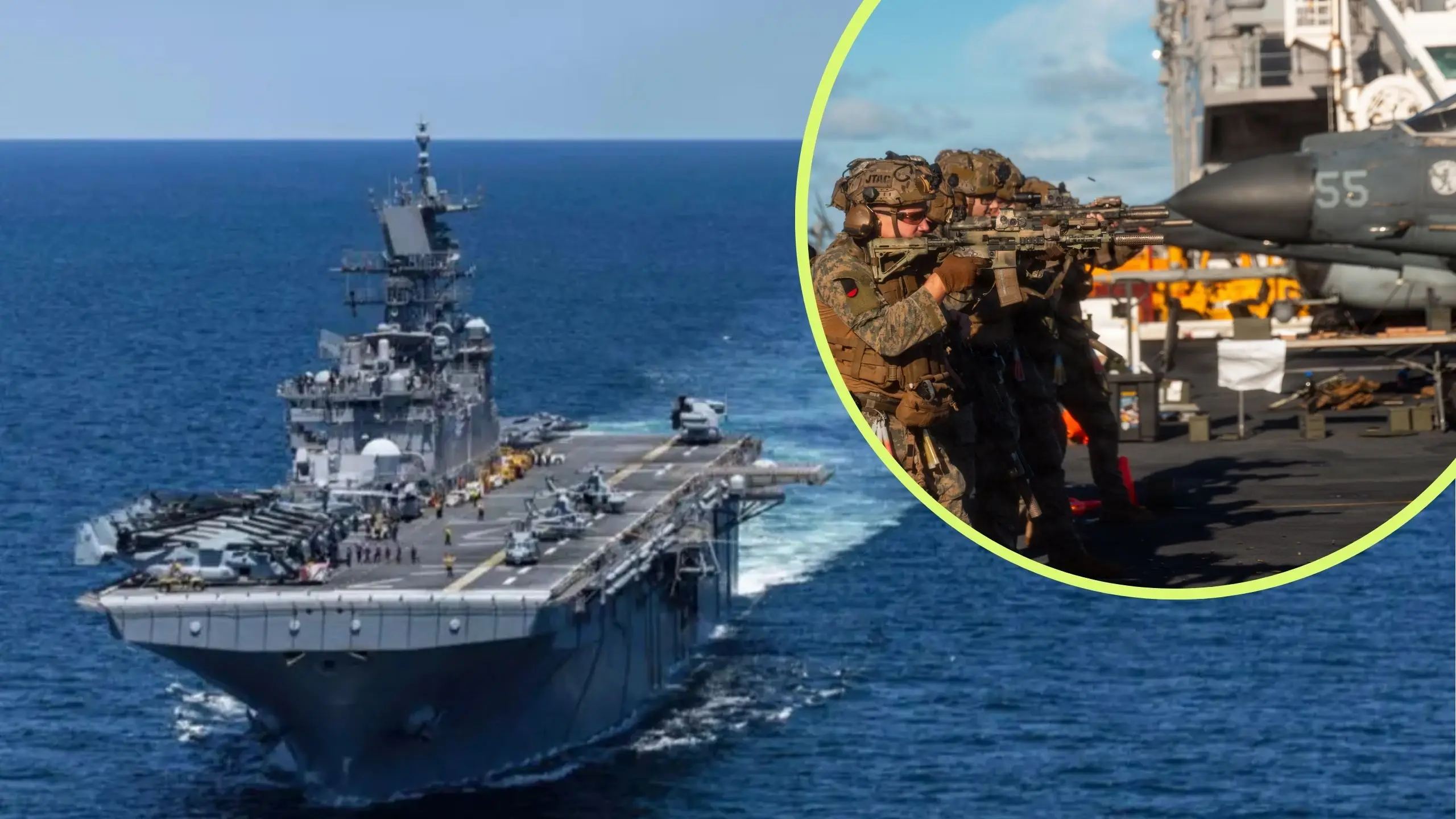 Así es el USS Iwo Jima, el buque de asalto anfibio en el que las fuerzas  militares de Estados Unidos se llevaron a Maduro