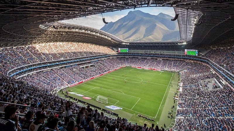 El Estadio BBVA acogerá cuatro partidos del Mundial 2026.