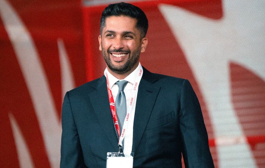 Mohamed Al-Khereiji, presidente de la Unión Deportiva Almería.