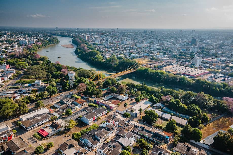 Panorámica de la ciudad de Montería, sede del Campeonato Panamericano de Ruta 2026. Tomado de MinComercio.