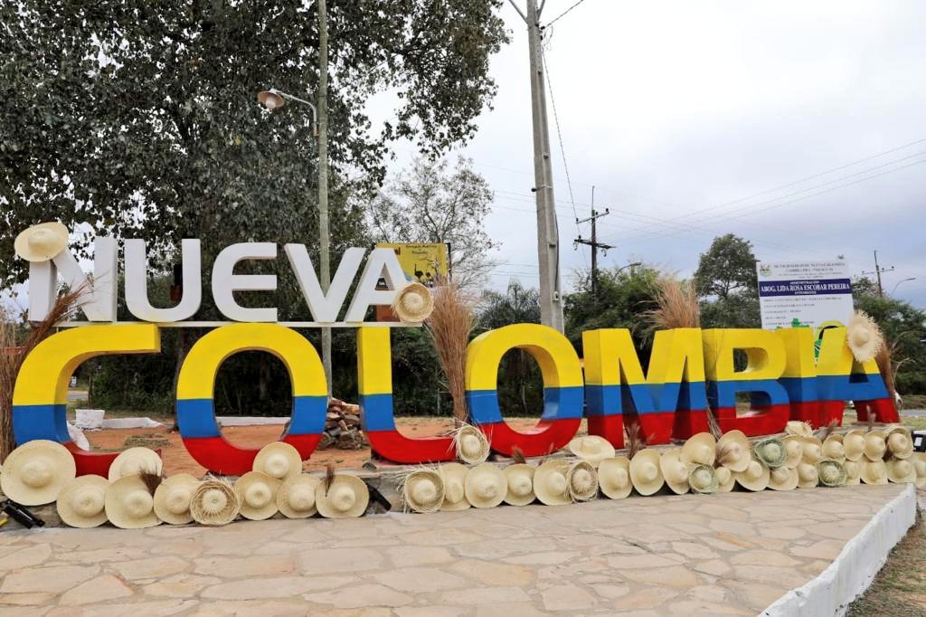 Comunidad de Nueva Colombia en Paraguay. Foto: senatur.gov.py. Selección sudamericana que regresa al Mundial.