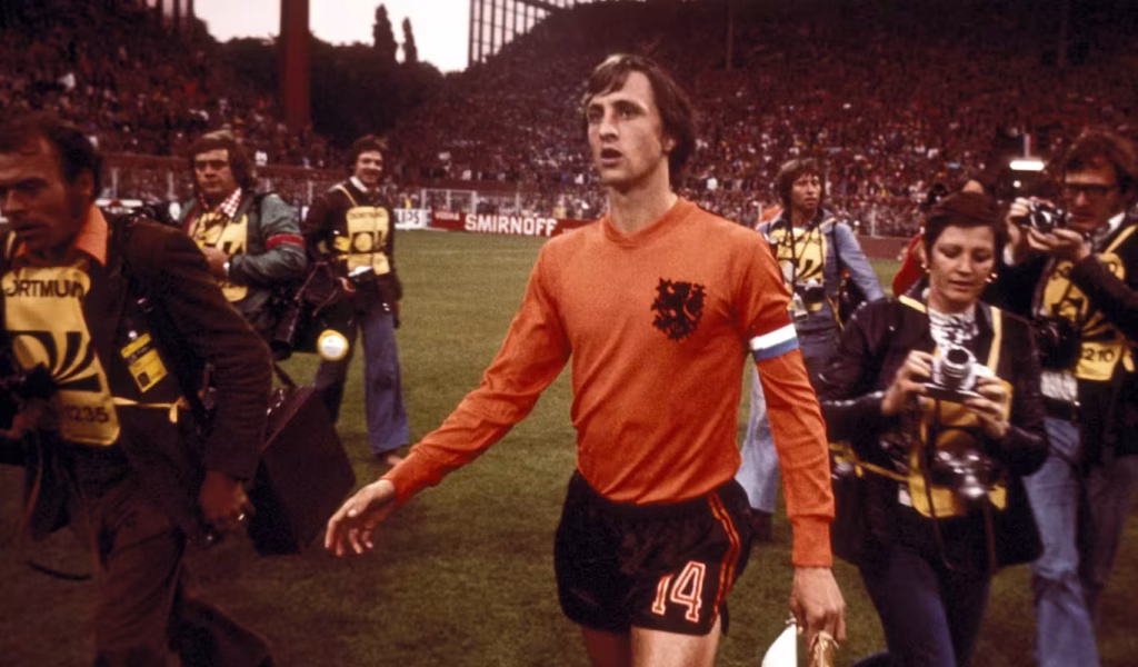 Johan Cruyff, el gran referente de Países Bajos durante el auge del 'fútbol total'. Foto: FIFA.
