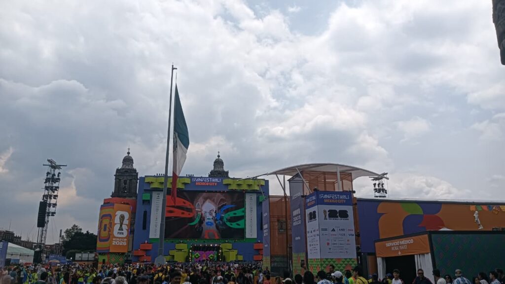 FIFA FAN Festival del Mundial en Ciudad de México.
