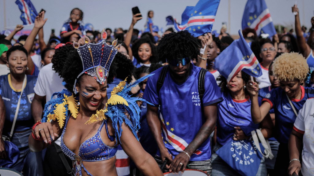 VIDEO | Así fue el recibimiento de la selección de Cabo Verde en su país