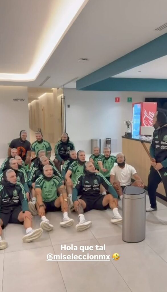 Erling Haaland le respondió en su cuenta de Instagram a la selección Mexicana por imitar el festejo de Noruega. Tomado de @erling.
