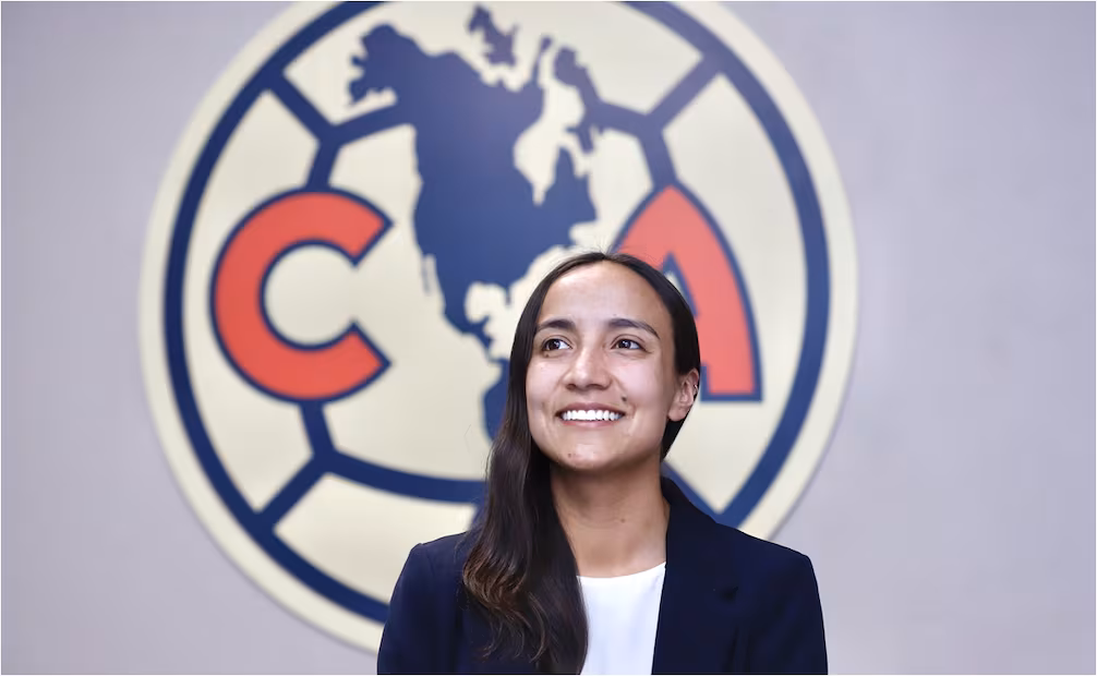 Claudia Carrión, actual directiva del Club América femenil, será una de las ponentes. Foto: El Universal.